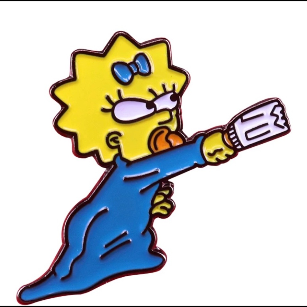 Maggie Simpson Pin Brooch